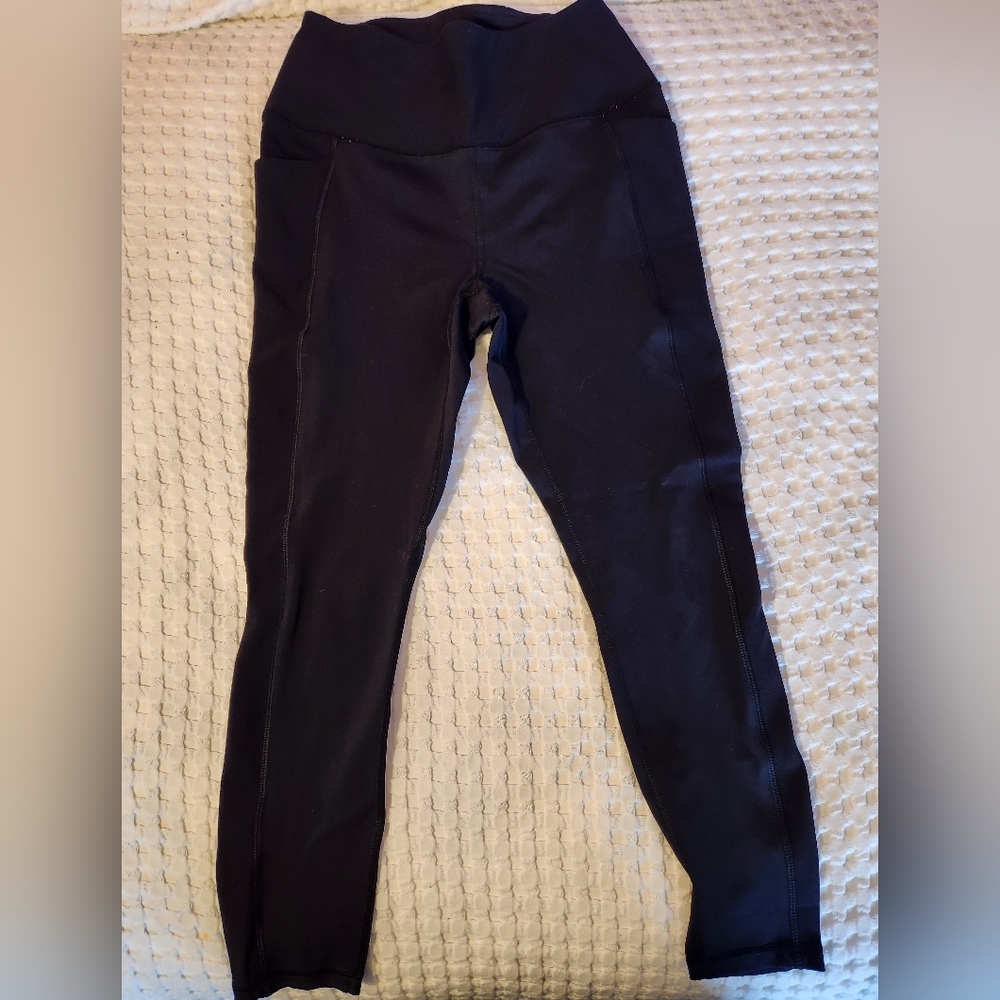 Black High-Waisted Leggings